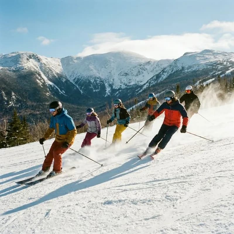Hitting the Slopes: Skiing Cannon and Loon